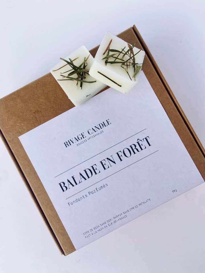 Fragrant Fondant Forest Walk with Vegetable Rapeseed Wax for wholesale by Rivage Candle