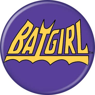Ata-Boy - Wholesale Lapel Pin/Button - DC Comics Batgirl Logo Buttons 1.25" Round0