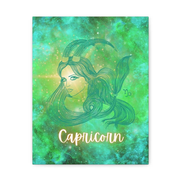 Canvas Steenbok 11*14 voor wholesale door The Rainbow Magician