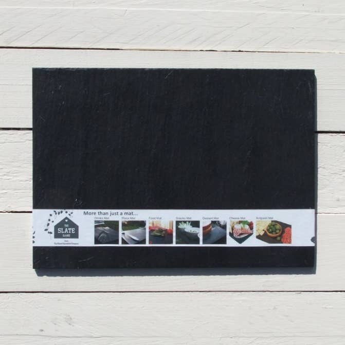 Slate Mat Rectangle for wholesale by The House nameplate company