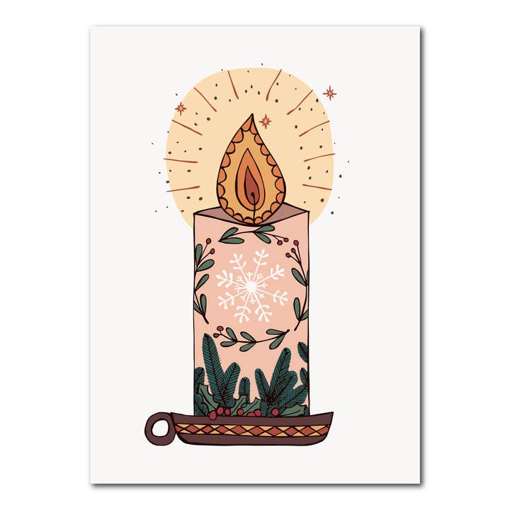 Vela | Cartão de Natal por atacado de Studio Kvinna