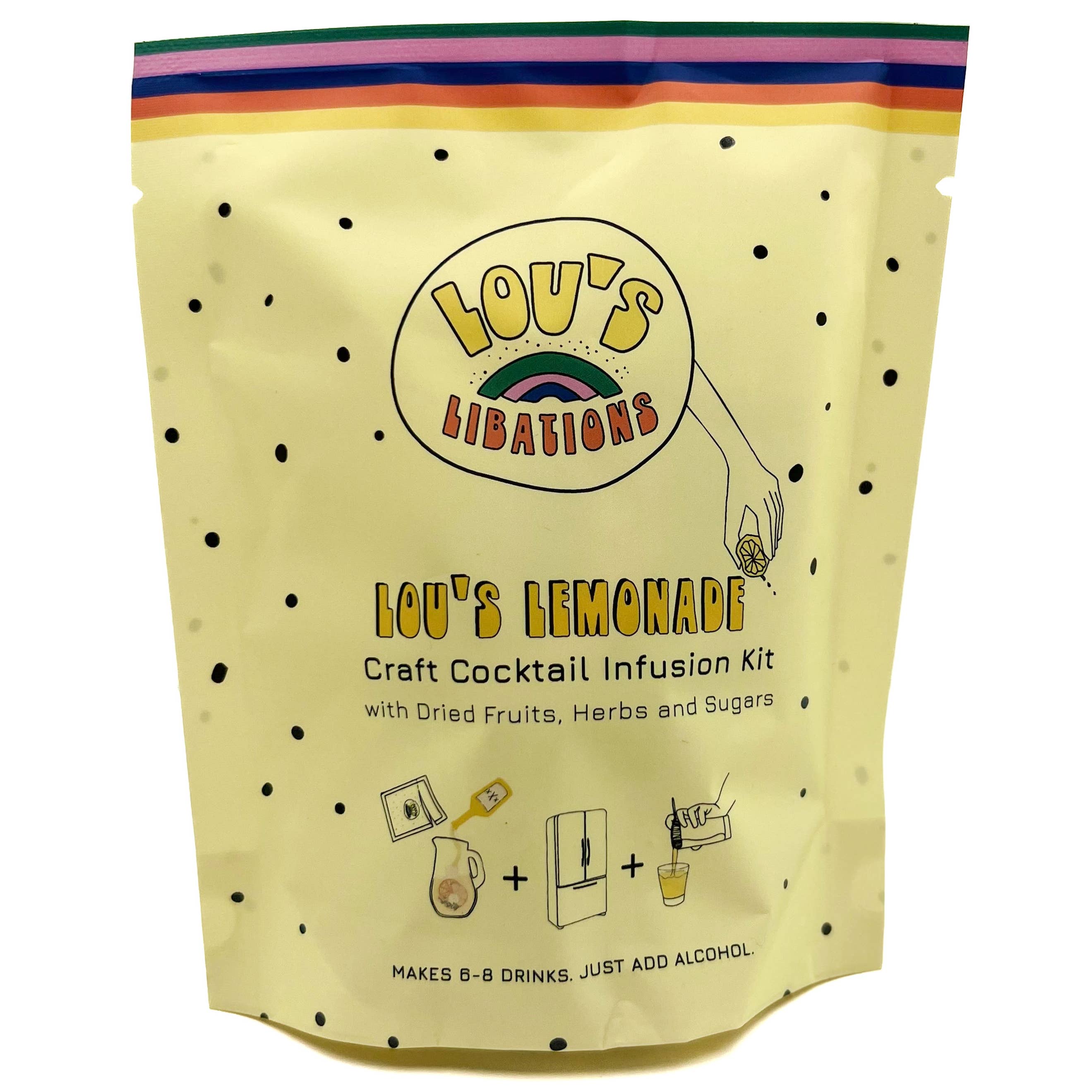 Lou's Libations - Wholesale Cocktail Mix/Syrup - Prepack | Best Sellers Pouches6
