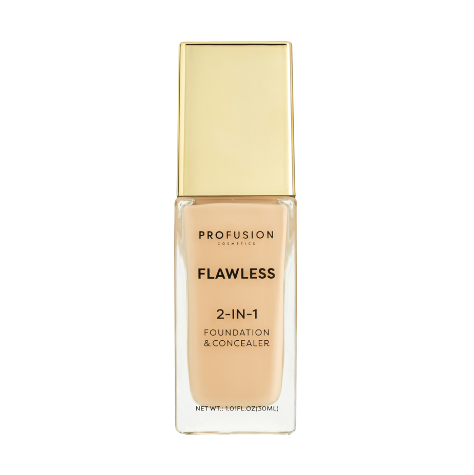 Profusion Cosmetics UK – wholesale Foundation – FLAWLESS 2-IN-1 FOUNDATION AND CONCEALER6