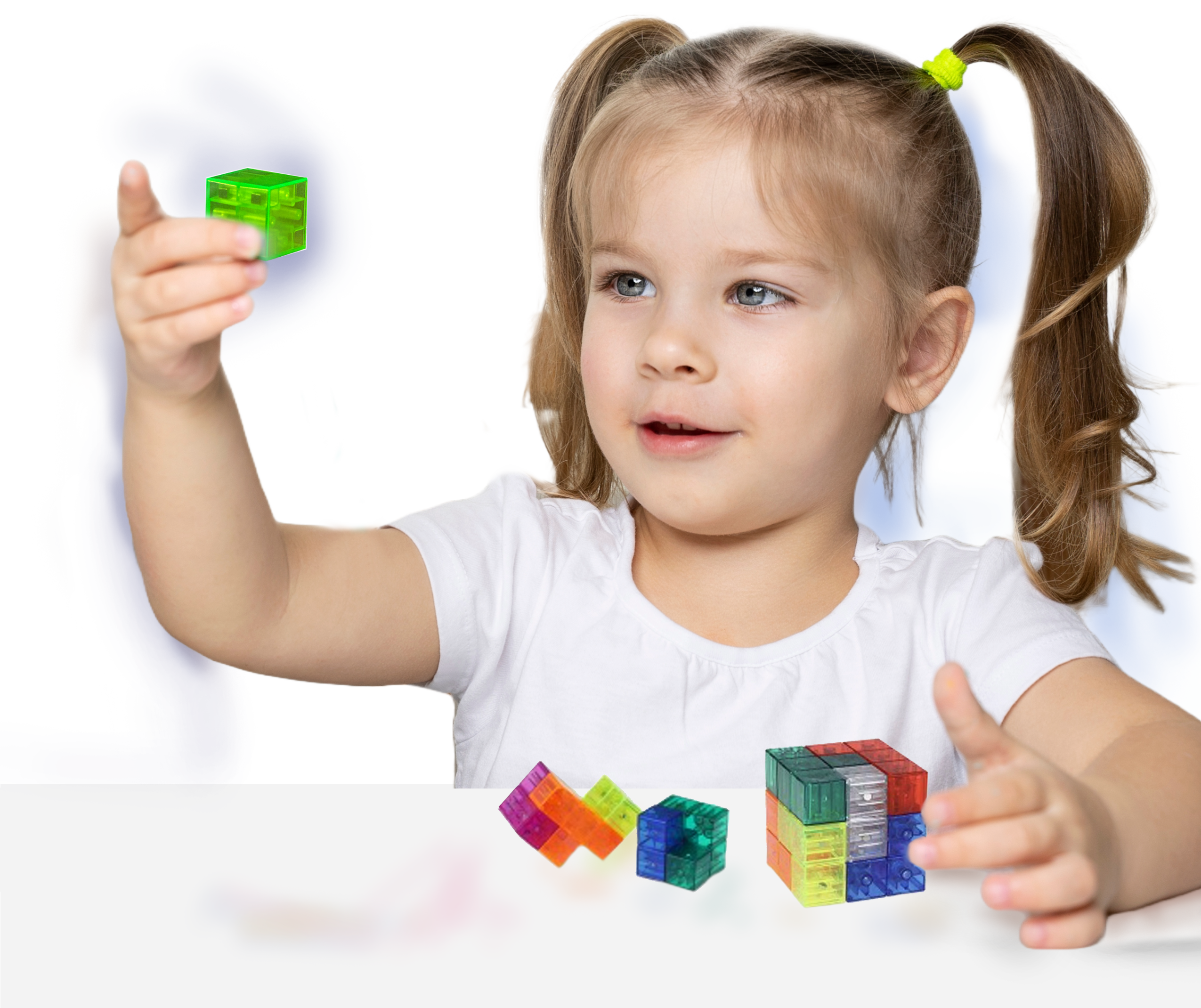 EBlox - Wholesale Building Set - Kids - XOIOX - Glow in the Dark - Magnetic Cubes1