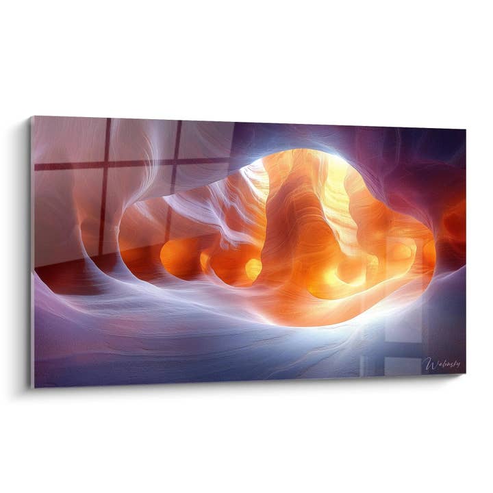 Quadro Caverna Luminosa - edição natureza por atacado de Walensky