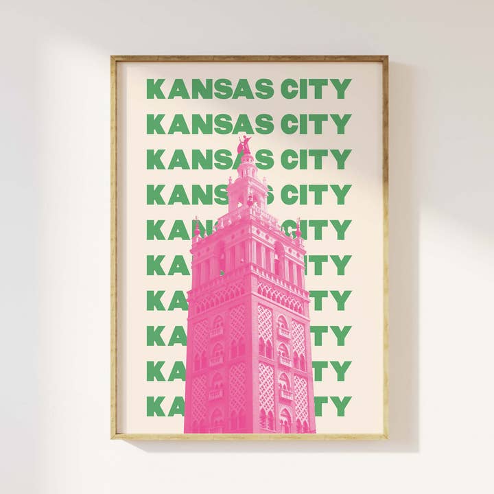 April Lane Art - Wholesale Art Print - Kansas City Travel Print0