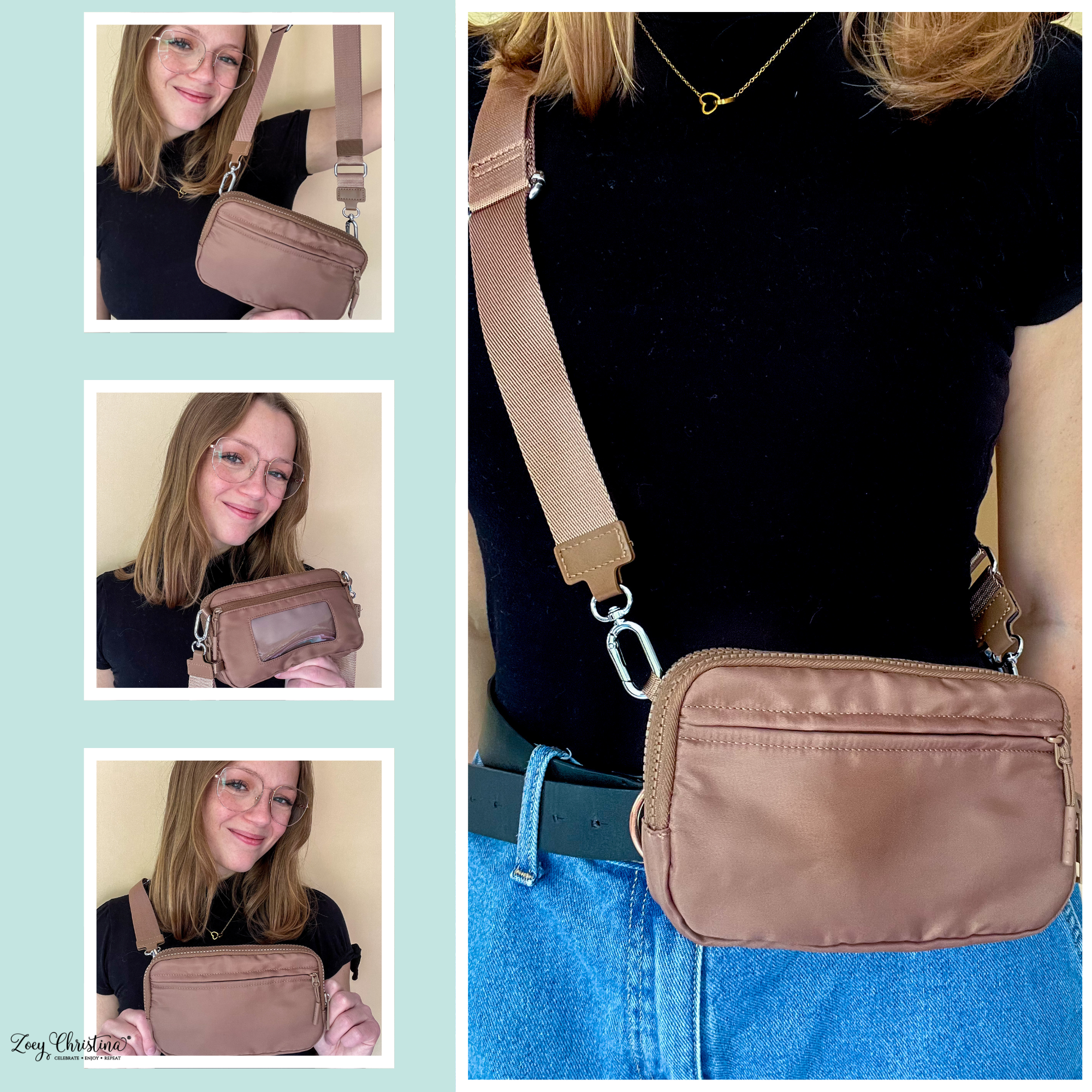 Zoey Christina - Wholesale Wallet - Unisex - Large Wristlet Wallet with Phone Pocket – 7 Color Options1