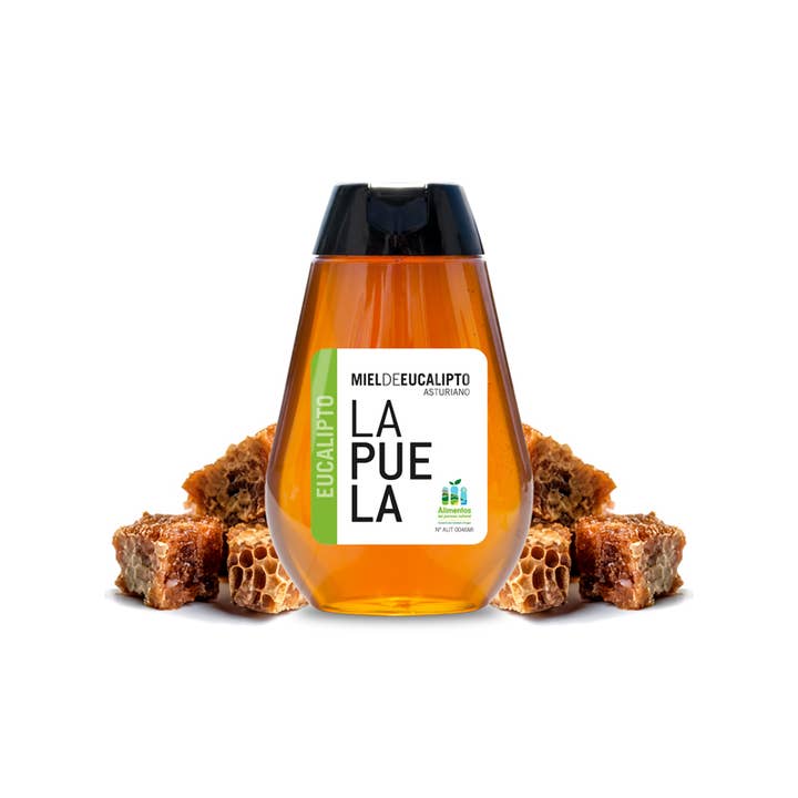 Eucalyptus Honey Doser - 350g. for wholesale by Miel La Puela