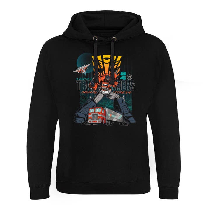 Transformer 84 Retro Grid Epic Hoodie for wholesale by Hybris Production AB