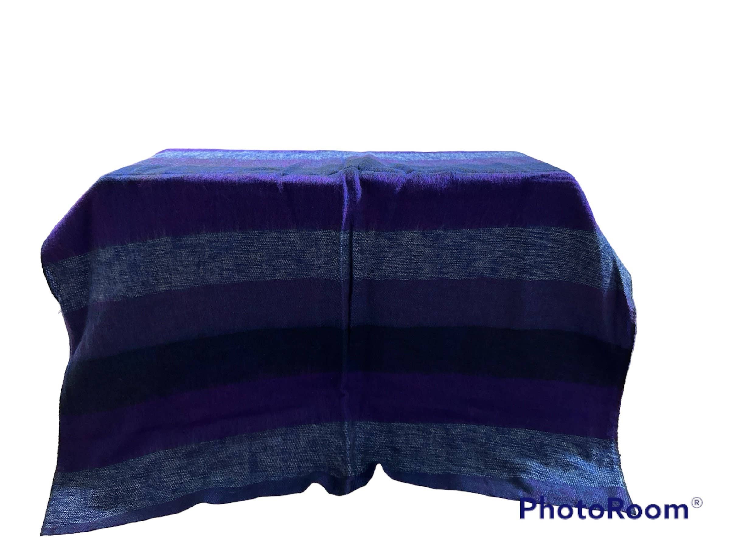 Funky Yak Ltd – Großhandel Überwurfdecke – Handgewebte Yak-Wollschal-Decke aus Nepal, 2-teiliges Farbset8