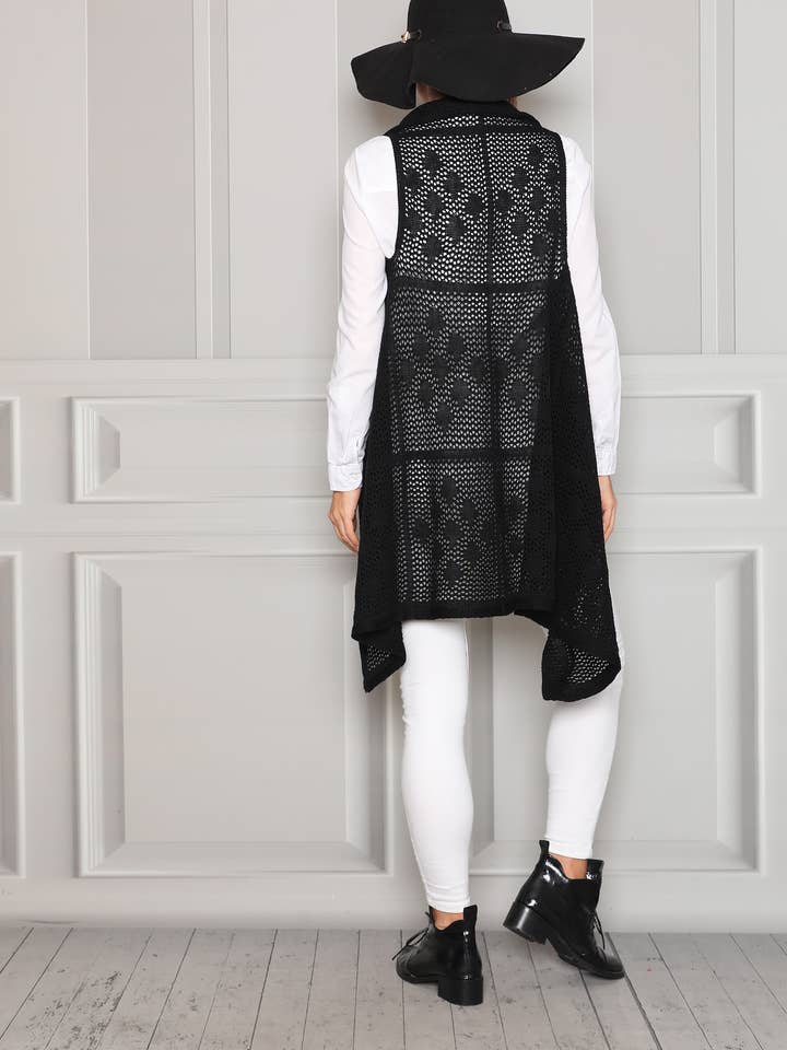 Maude-Vivante - Wholesale Cardigan - Women's - Sleeveless Cardigan