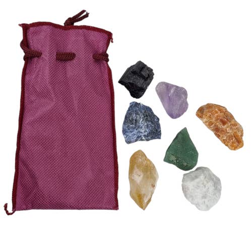 Chakra Set - Rough for wholesale by Alliz Trading