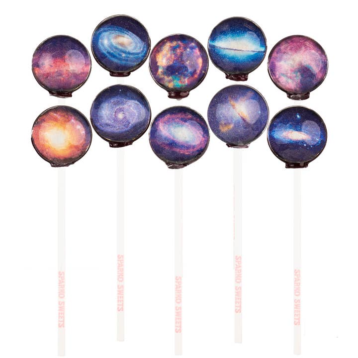 Sparko Sweets - Wholesale Lollipop - Galaxy Lollipops Galactic Designs
