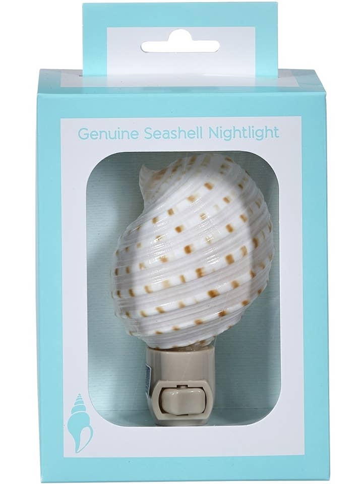 Spotted Tonna Boxed LED Night Light for wholesale by HS Seashells