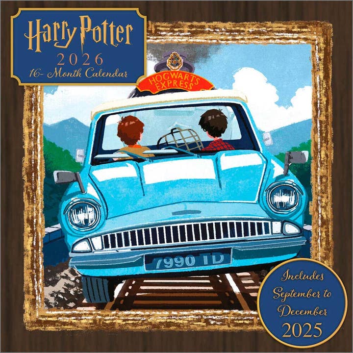 BrownTrout Publishers - Wholesale Calendar - Harry Potter Classic 2026 Square Wall Calendar