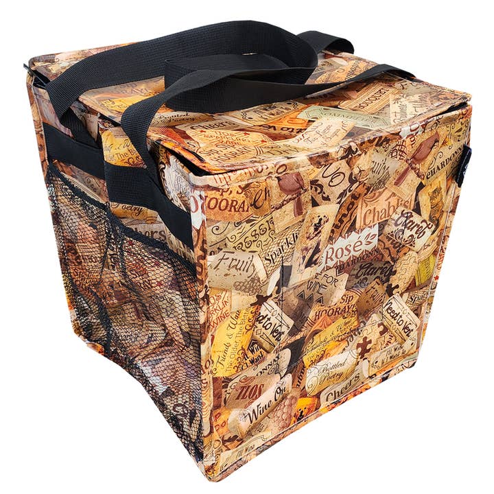 Corks Trunkey Tote for wholesale by Two Lumps of Sugar