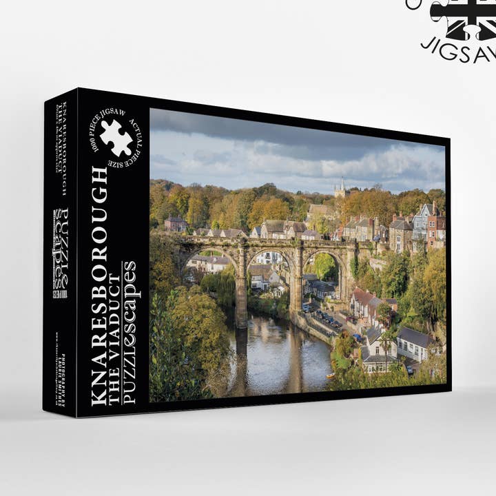 Knaresborough - 1000 Piece Jigsaw Puzzle - Puzzlescapes for wholesale by Great British Jigsaws