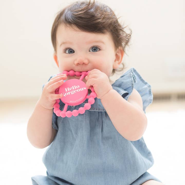 Bella Tunno - Wholesale Teether (Not Clip-On) - Baby - Hello Gorgeous Happy Teether1