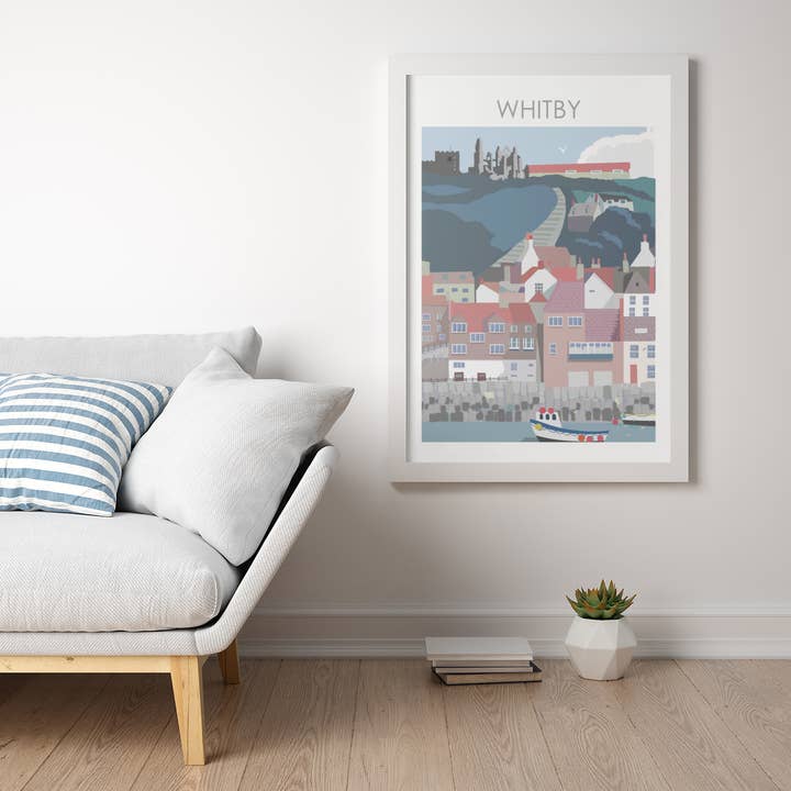 Betty Boyns Designs - Wholesale Art Print - WHITBY PRINT