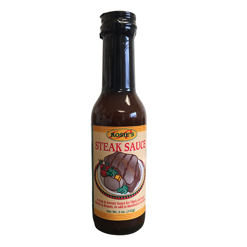 Stello Foods, Inc. - Wholesale Sauce - Stello Foods - Rosie's Steak Sauce 5 oz0