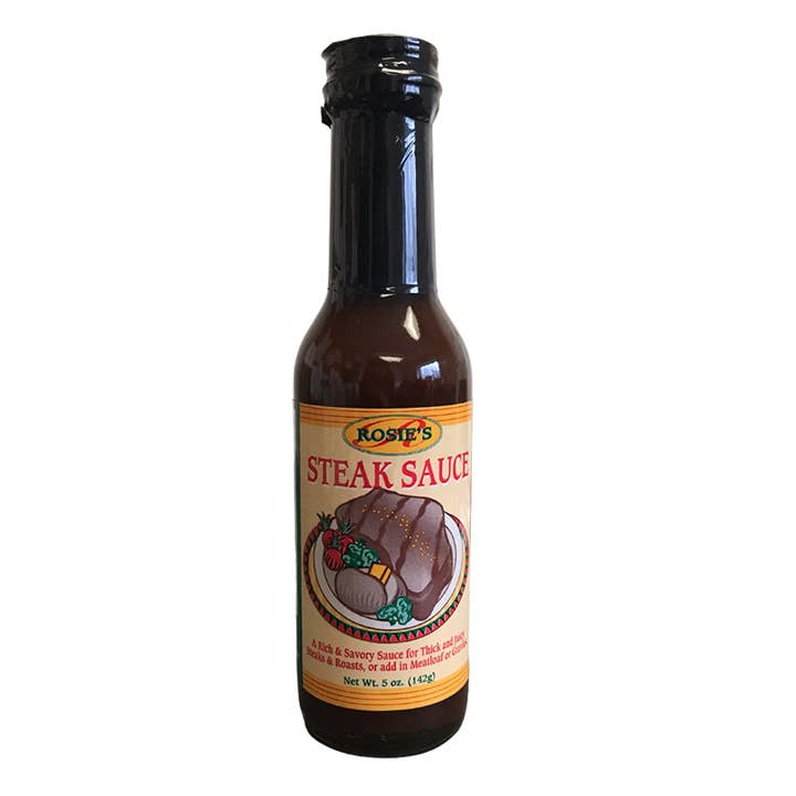 Stello Foods, Inc. - Wholesale Sauce - Stello Foods - Rosie's Steak Sauce 5 oz