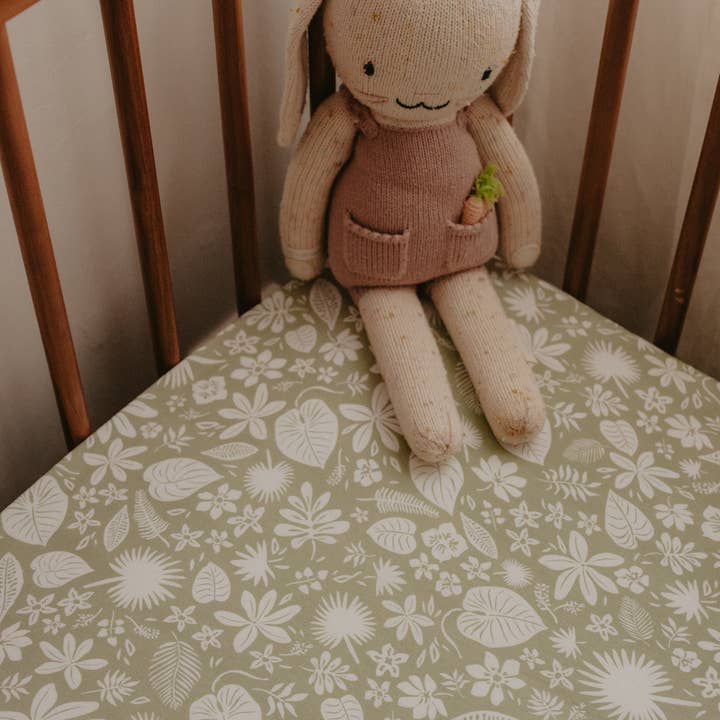 Fox & Fallow - Wholesale Cot/Crib Sheets - Zanzibar Organic Fitted Cot Sheet