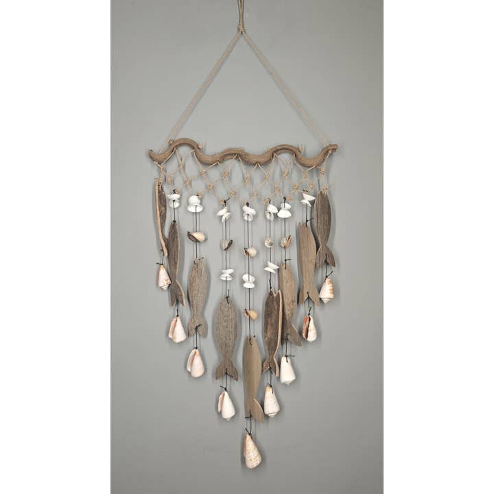 Rede de pesca – Decoração de parede com conchas por atacado de Product Import Holland