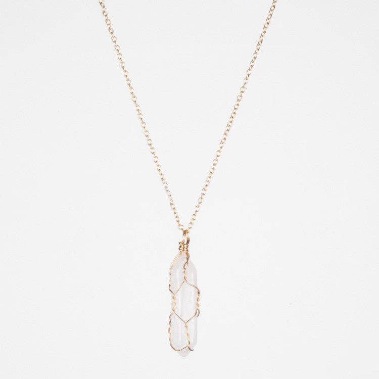 Perimade & Co. LLC – Großhandel Kette mit Anhänger/Charm – Heilkette aus natürlichem Kristall aus rohem Stein aus massivem Kupfer13