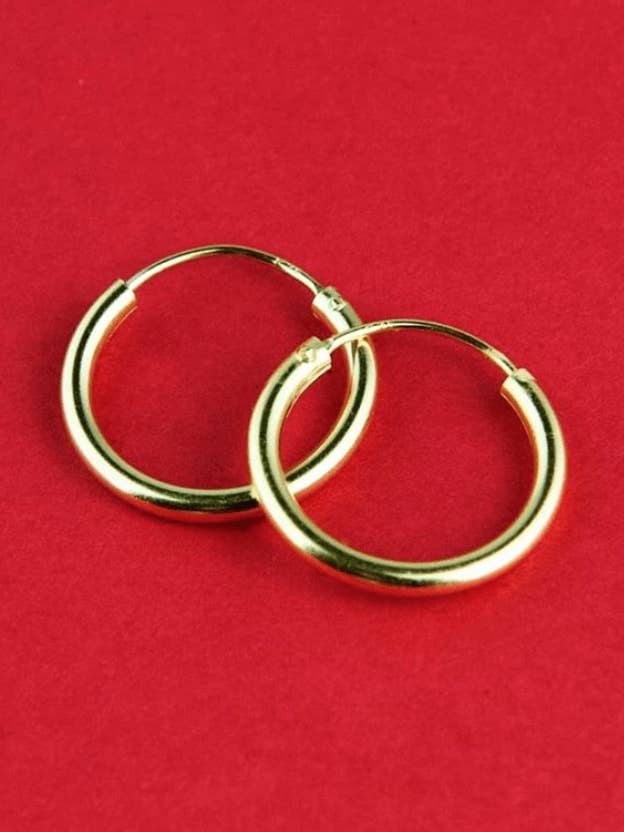 Classic Gold Hoop for engroshandel hos Urbiana