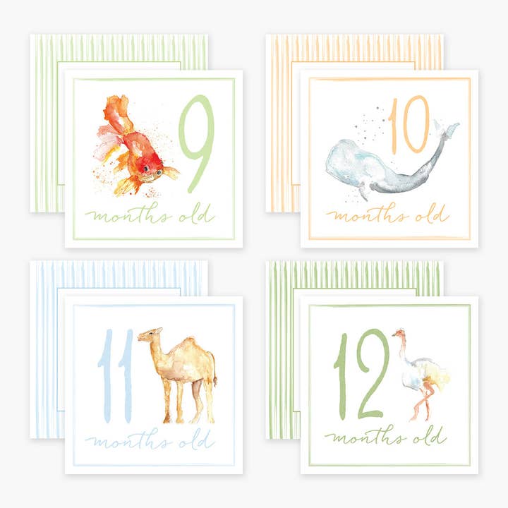 Anne Neilson Home – wholesale Milestone art/keepsake – Child & baby – Milestone Cards4