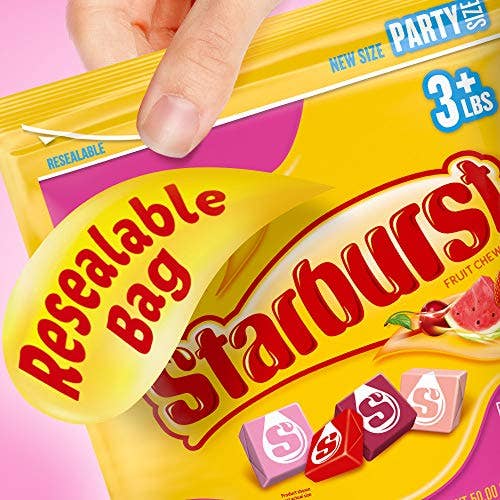 I Got Your Candy – wholesale Hårt godis – Starburst Godis All Pink Påse 50oz - 3st1
