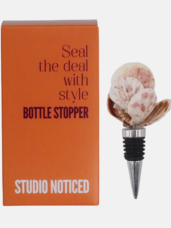 Flaschenverschluss mit Muschel-Design für den Großhandel von Studio Noticed