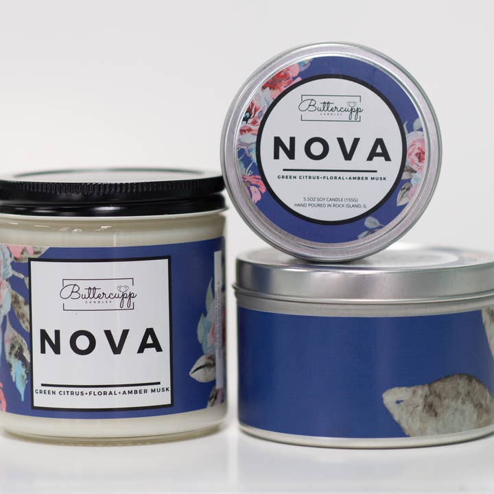 Buttercupp Candles - Wholesale Travel Candles - Nova Soy Candle and Melts3