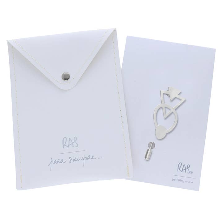 RAS - Wholesale Brooch - Bau Silver Plated Brooch1