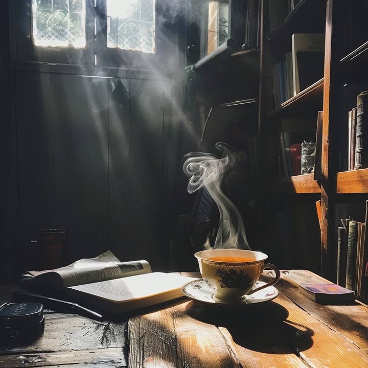 Cannapothecary - Wholesale Loose Tea - Luciditea Lucid Dreaming Blend - Mugwort + Blue Lotus - 28g4