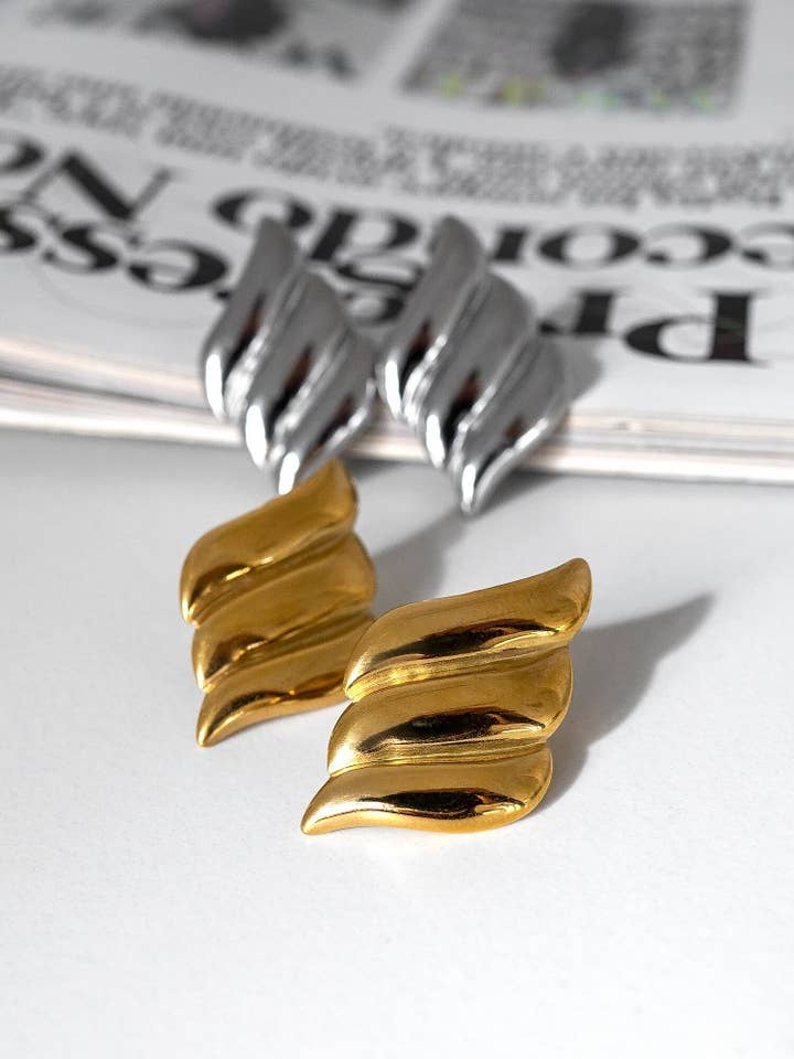 GOLD EARRINGS - HERMES for wholesale by AnnaKey