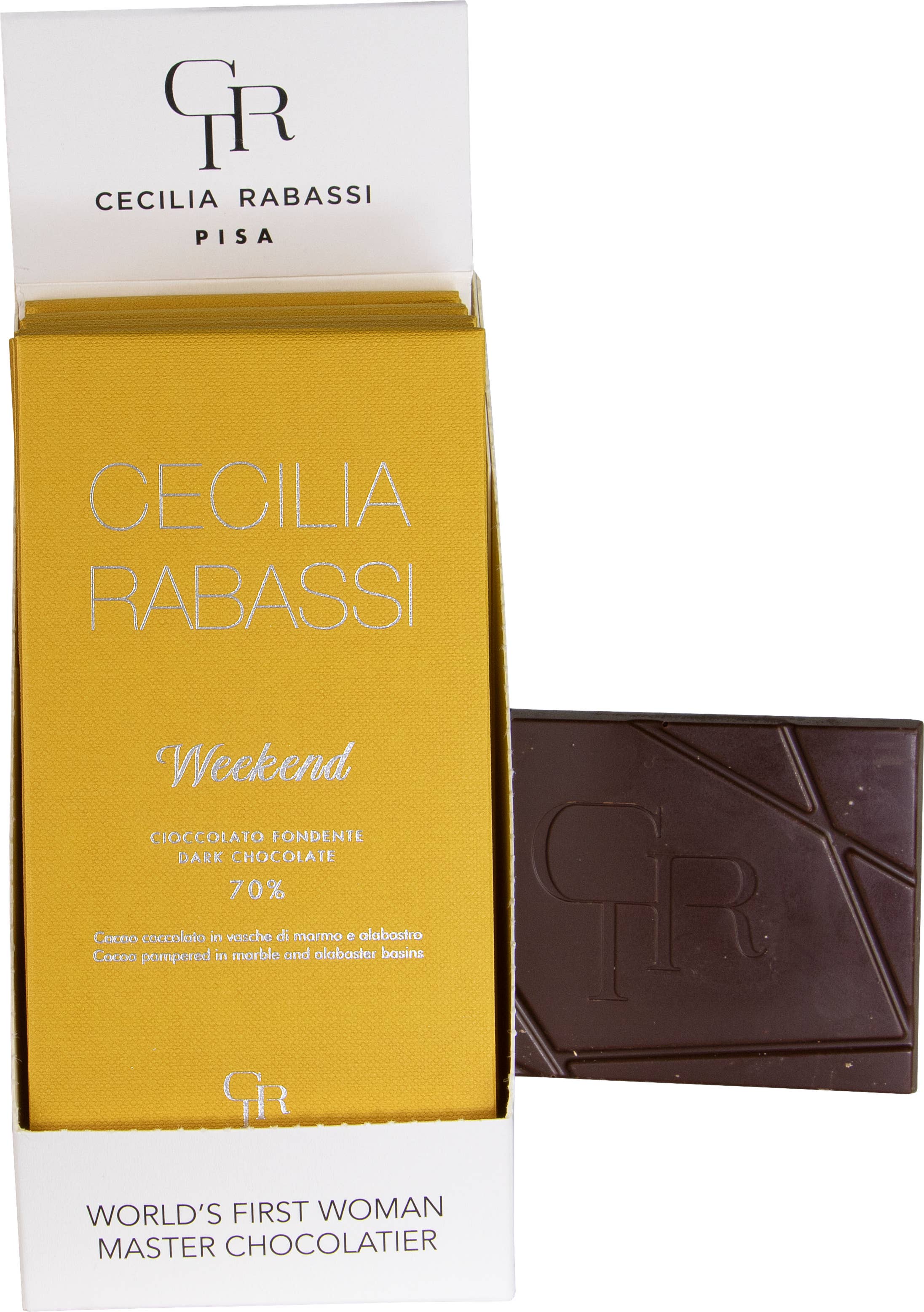 RITROVO - Wholesale Chocolate Bar - WEEKEND 70% Dark Chocolate, Cecilia Tessieri Rabassi0