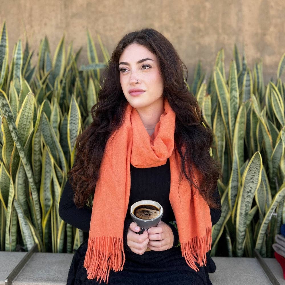 Humble Hilo - Wholesale Scarf - Women's - Humble Hilo Large Wool Scarf125