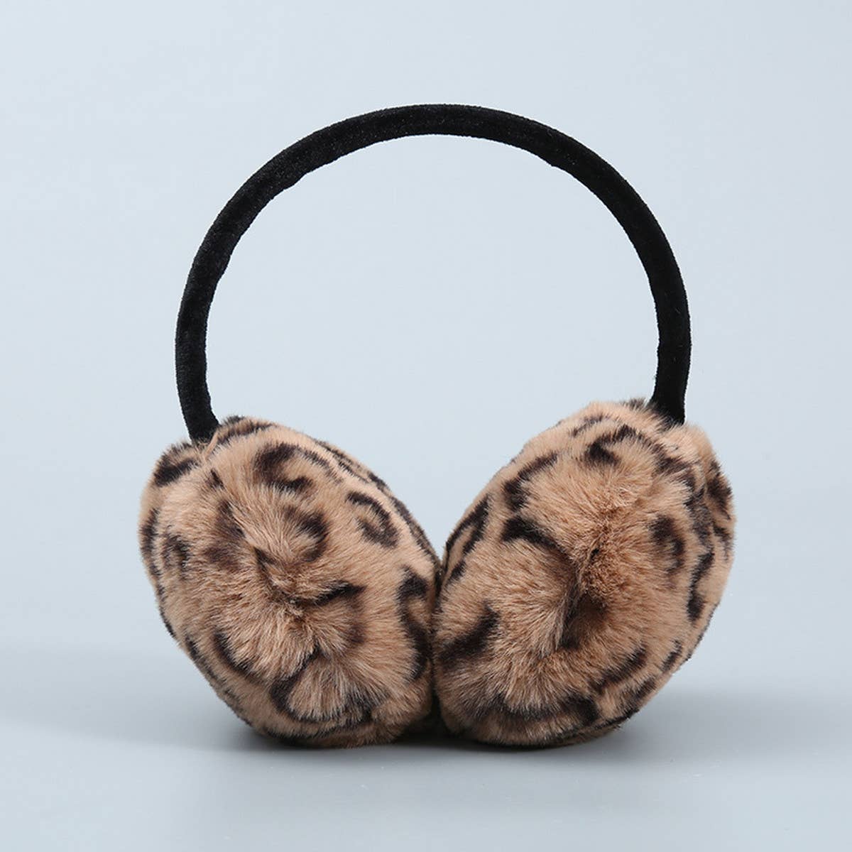 ACCITY - Wholesale Earwarmers/Ear Muffs - Women's - CUTE LEOPARD PRINT ANTIFREEZE EARMUFFS_CWMM14312