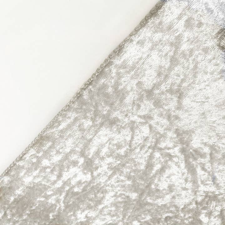 YOUR CHAIR COVERS - Wholesale Tablecloth - 90 x 156 Inch Rectangular Crushed Velvet Tablecloth Ivory3