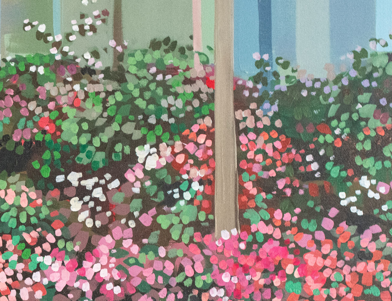 Brandon Art Co - Vente Affiche d'art - Les Maîtres "Azalea Bed" à Augusta National | Impression d'art de qualité archivistique par Brandon Thomas1