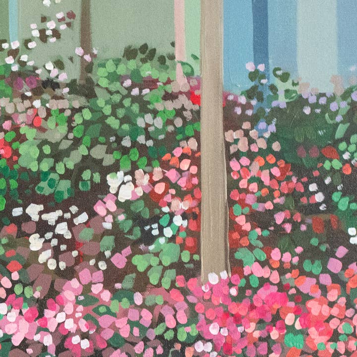 Brandon Art Co - Wholesale Art Print - The Masters "Azalea Bed" at Augusta National | Archival-Grade Art Print by Brandon Thomas1