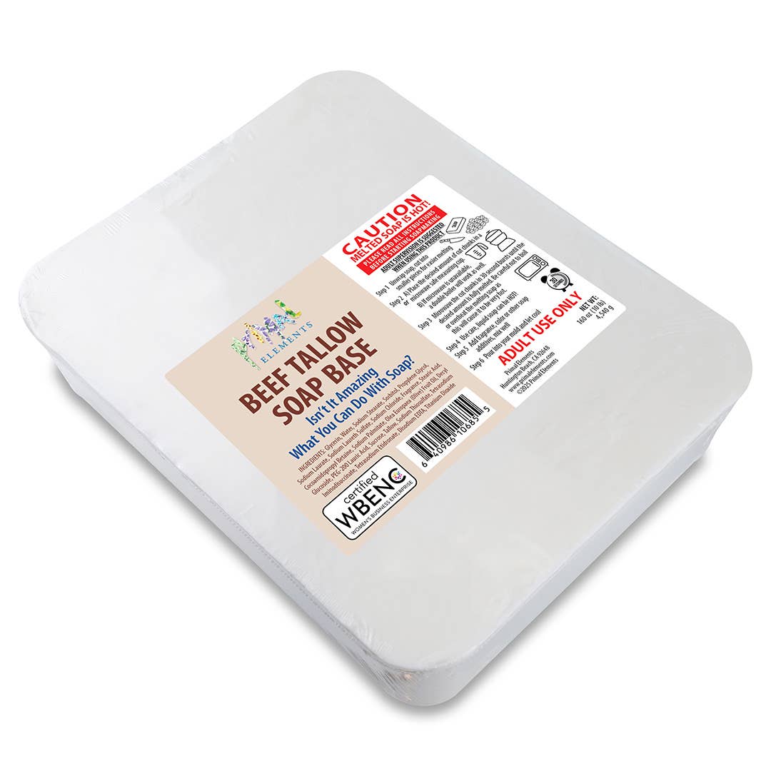 Primal Elements - Wholesale DIY craft kit - Beef Tallow Soap Base 1
