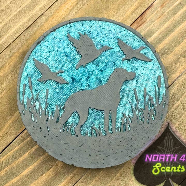 Retriever en Eenden Freshie *OP MAAT* voor wholesale door North 40 Scents LLC