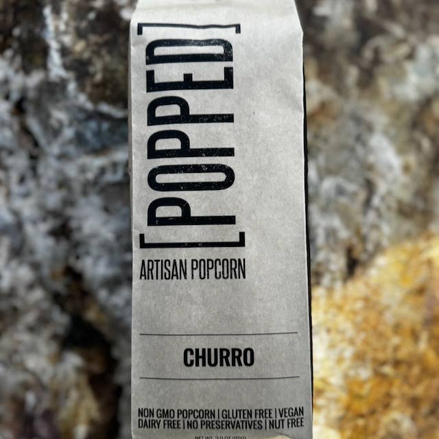 Churro Artisan Popcorn for wholesale by POPPED Artisan Popcorn