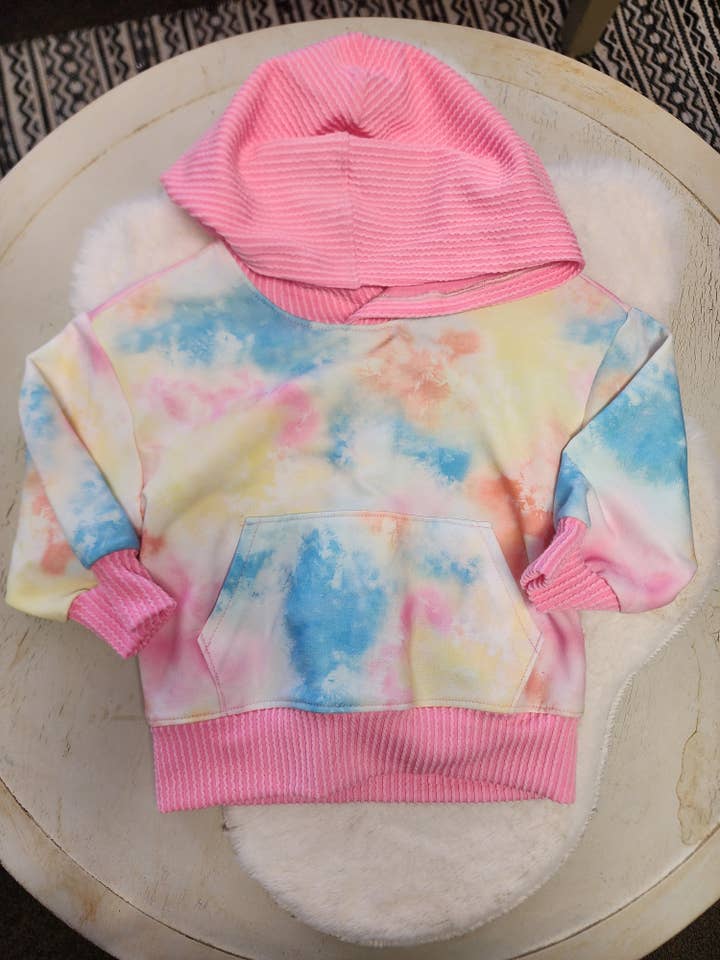 Tie Dye Hoodie for wholesale by Hounds and Honeys
