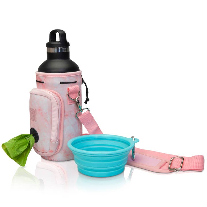 MADE EASY KIT - Wholesale Bottle rack/holder - Made Easy Kit Water Bottle Carrier w/Pocket for Dog Poop Bag65