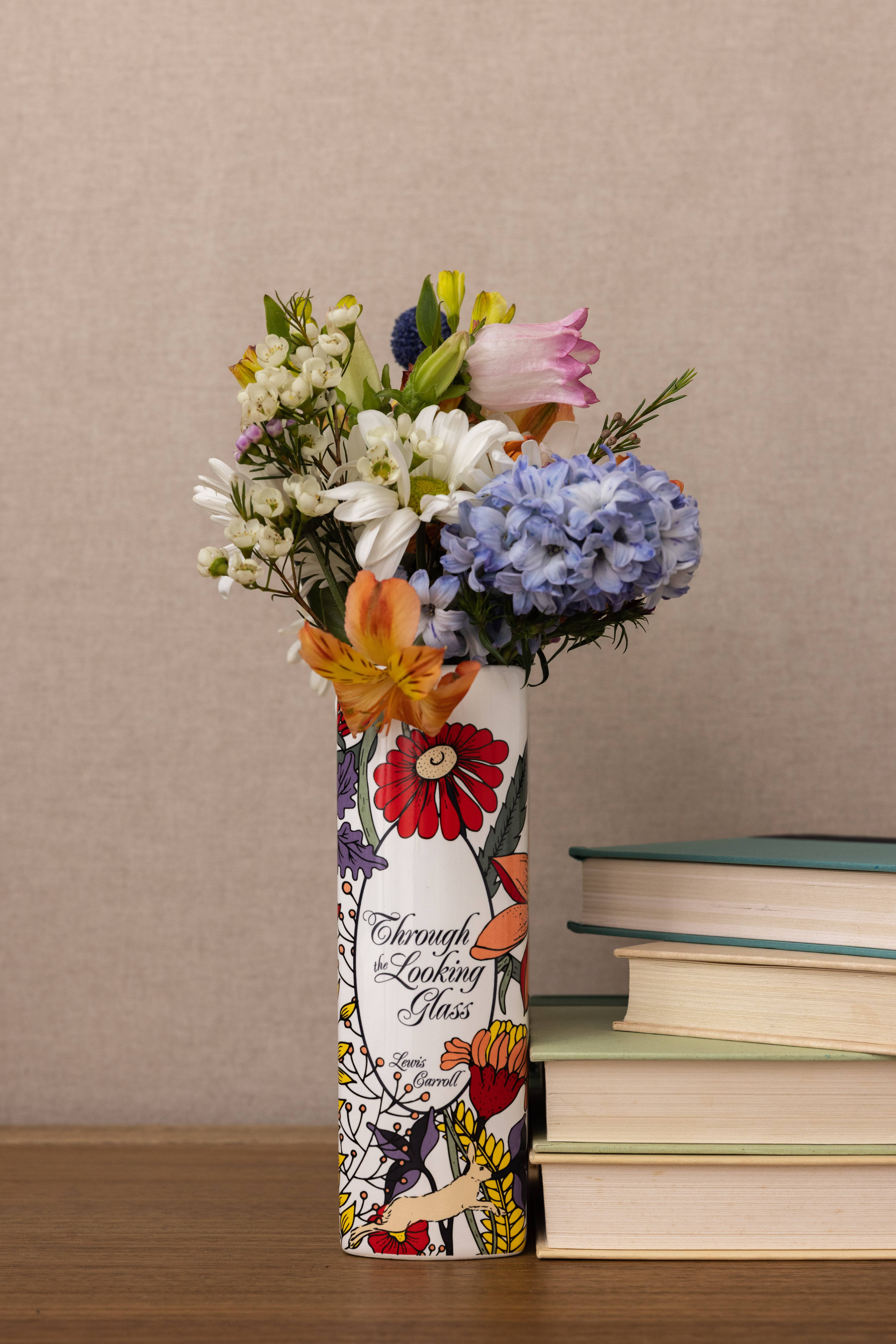 Steel Mill and Co. - Wholesale Vase - Large Book Vase, Through the Looking Glass1