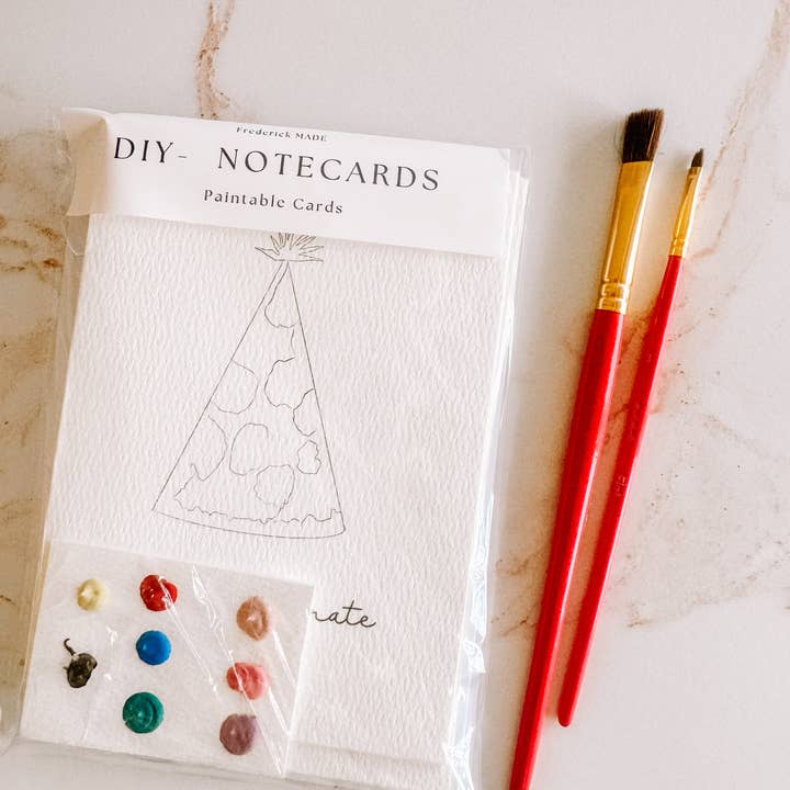 Frederick Made - Wholesale Stationery/Notecard Set - Paintable Birthday Notecards4