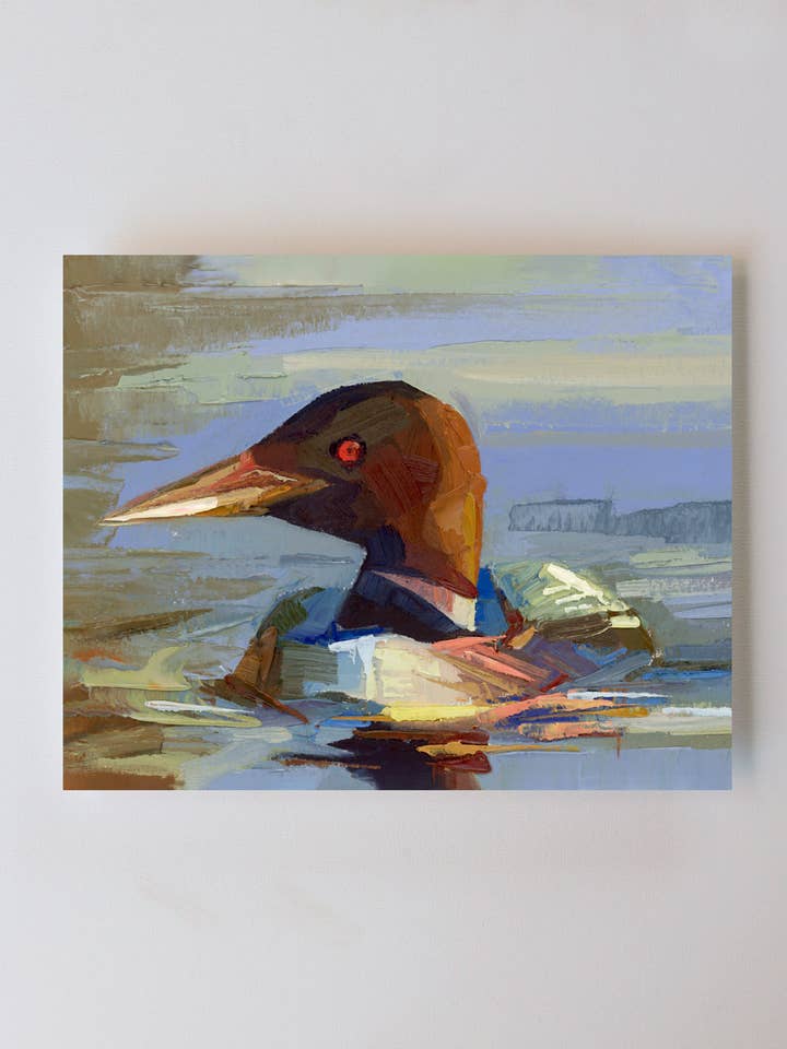 'Loon' Print for wholesale by Taylor Manoles Art